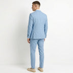 Adam | Men's Two-Piece Linen Suit, Modern Linen Suit | The Dress Cellar
