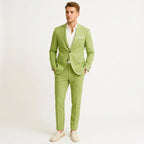 Adam | Men's Two-Piece Linen Suit, Modern Linen Suit | The Dress Cellar