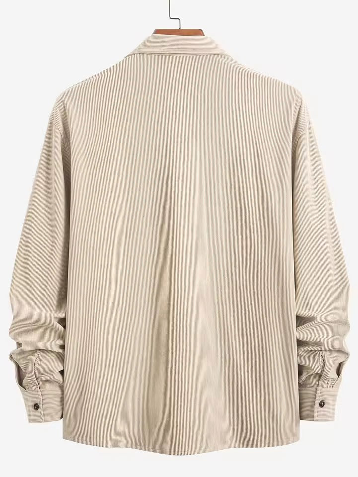 Peter | Men's Corduroy Utility Shirt, Relaxed-Fit Casual Shirt | The Dress Cellar