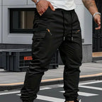 Alastair | Men's Stretch Jogger Trousers, Relaxed Fit Joggers | The Dress Cellar