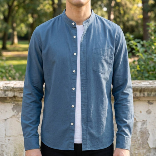 Alex | Women's Long Sleeve Cotton-Blend Shirt, Tailored Button-Up Shirt | The Dress Cellar