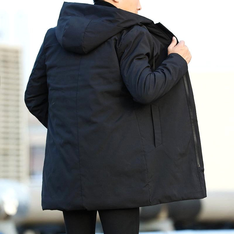 Tristan | Men's Waterproof Insulated Winter Jacket, Hooded Cold-Weather Coat | The Dress Cellar