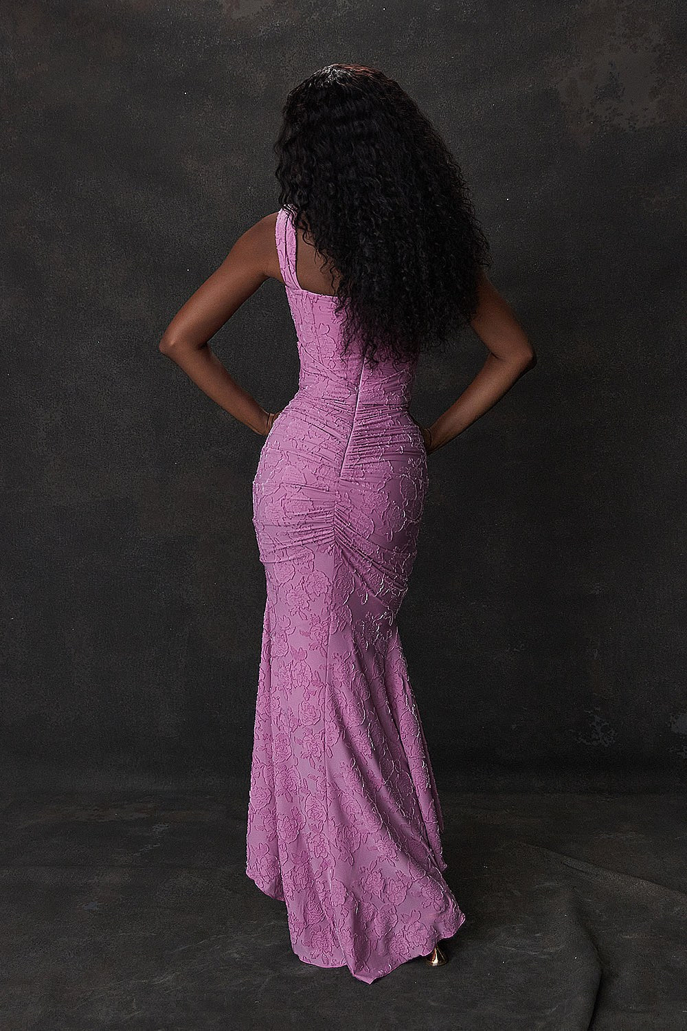 Alicja | Women's Lace Evening Dress with Fitted Silhouette, Elegant Evening Dress | The Dress Cellar