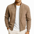Alistair | Men's Bomber Jacket with Clean Lines, Modern Classic Bomber Jacket | The Dress Cellar