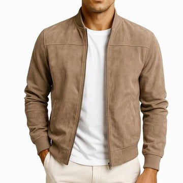 Alistair | Men's Bomber Jacket with Clean Lines, Modern Classic Bomber Jacket | The Dress Cellar
