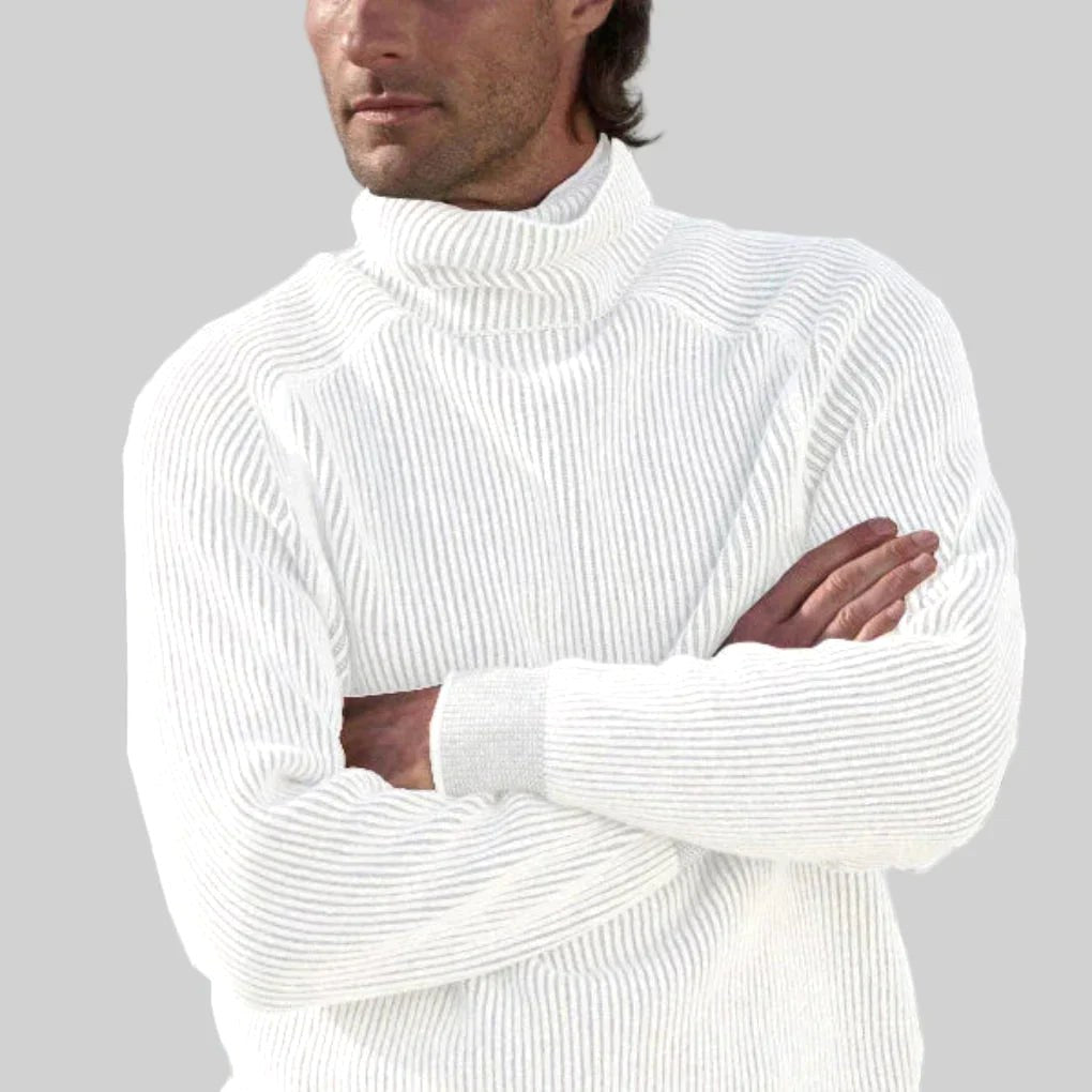 Ralph | Men's High-Neck Knit Sweater, Fitted Turtleneck Sweater | The Dress Cellar