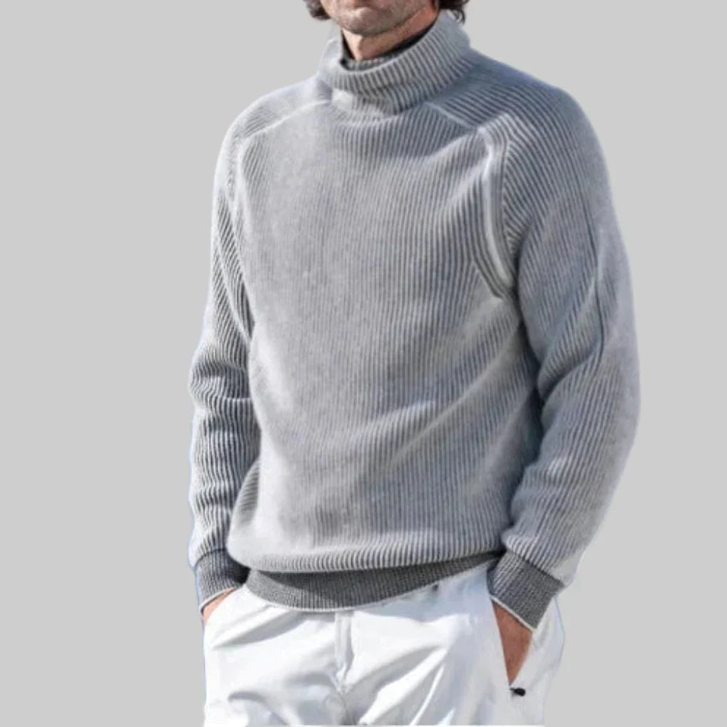 Ralph | Men's High-Neck Knit Sweater, Fitted Turtleneck Sweater | The Dress Cellar