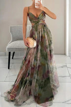 Allison | Women's Floral Print Maxi Dress - image 11