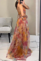 Allison | Women's Floral Print Maxi Dress - image 6