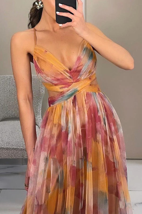Allison | Women's Floral Print Maxi Dress - image 7