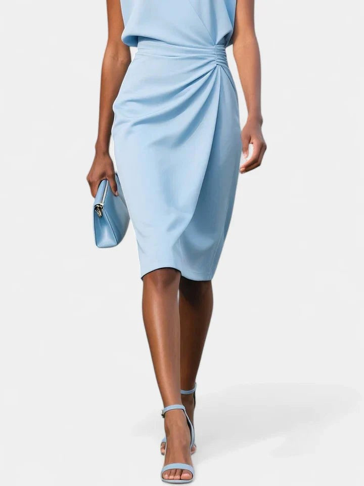 Amelia | Women's Sophisticated Midi Dress - Green
