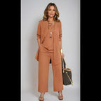 Amelia | Women's Three-Piece Pant Set - image 10