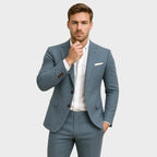 Andrew | Men's Slim-Fit Suit with Lapels, Two-Piece Suit | The Dress Cellar