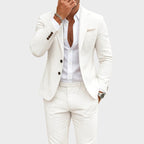 Andrew | Men's Slim-Fit Suit with Lapels, Two-Piece Suit | The Dress Cellar