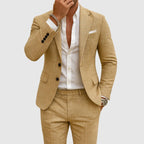 Andrew | Men's Slim-Fit Suit with Lapels, Two-Piece Suit | The Dress Cellar
