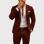 Andrew | Men's Slim-Fit Suit with Lapels, Two-Piece Suit | The Dress Cellar