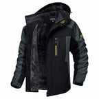 Marcus | Men's Waterproof Breathable Outdoor Jacket, Hooded Rain Jacket | The Dress Cellar