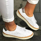 Arden | Women's Orthoflex Slip-On Loafers - White