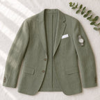 Alexander | Men's Linen Blazer in Smart Casual Style, Lightweight Summer Jacket | The Dress Cellar