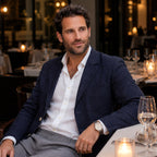 Alexander | Men's Linen Blazer in Smart Casual Style, Lightweight Summer Jacket | The Dress Cellar