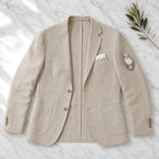 Alexander | Men's Linen Blazer in Smart Casual Style, Lightweight Summer Jacket | The Dress Cellar