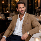 Alexander | Men's Linen Blazer in Smart Casual Style, Lightweight Summer Jacket | The Dress Cellar