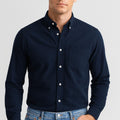 Stephen | Men's Long-Sleeve Cotton Shirt, Classic Button-Up Shirt | The Dress Cellar