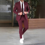 Arthur | Men's Slim-Cut Suit, Elegant Two-Piece Suit | The Dress Cellar