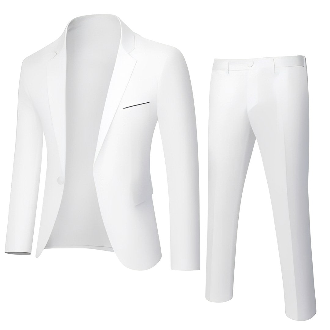 Arthur | Men's Slim-Cut Suit, Elegant Two-Piece Suit | The Dress Cellar