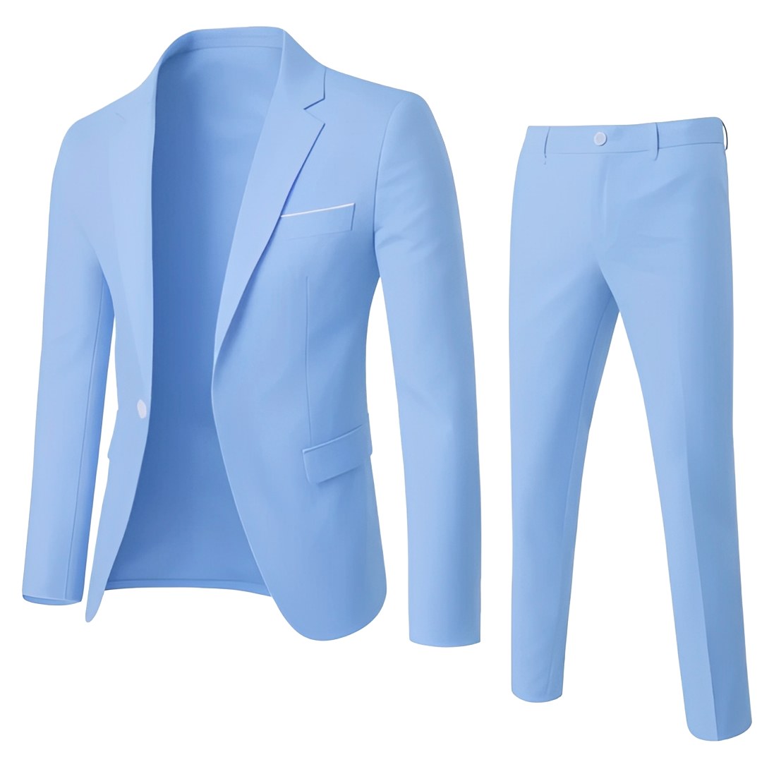 Arthur | Men's Slim-Cut Suit, Elegant Two-Piece Suit | The Dress Cellar