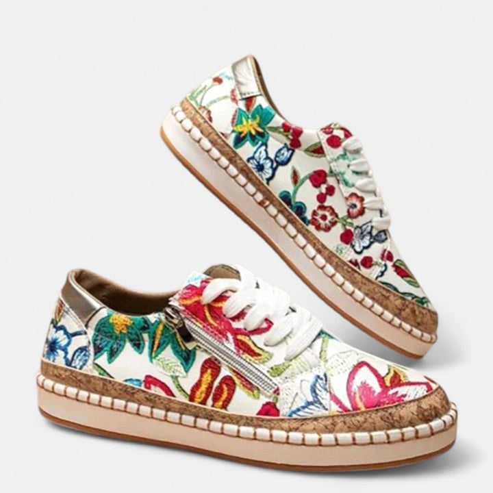 Audrey | Women's Orthopedic Slip-On Shoes - Pure White