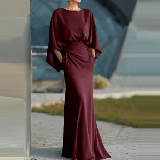 Reagan | Women's Sleeveless V-Neck Midi Dress, Breathable Summer Dress | The Dress Cellar
