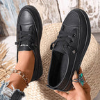 Ava | Women's Orthopedic Sneakers - Black