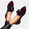 Avery | Women's Comfortable Slip-On Loafers - Red