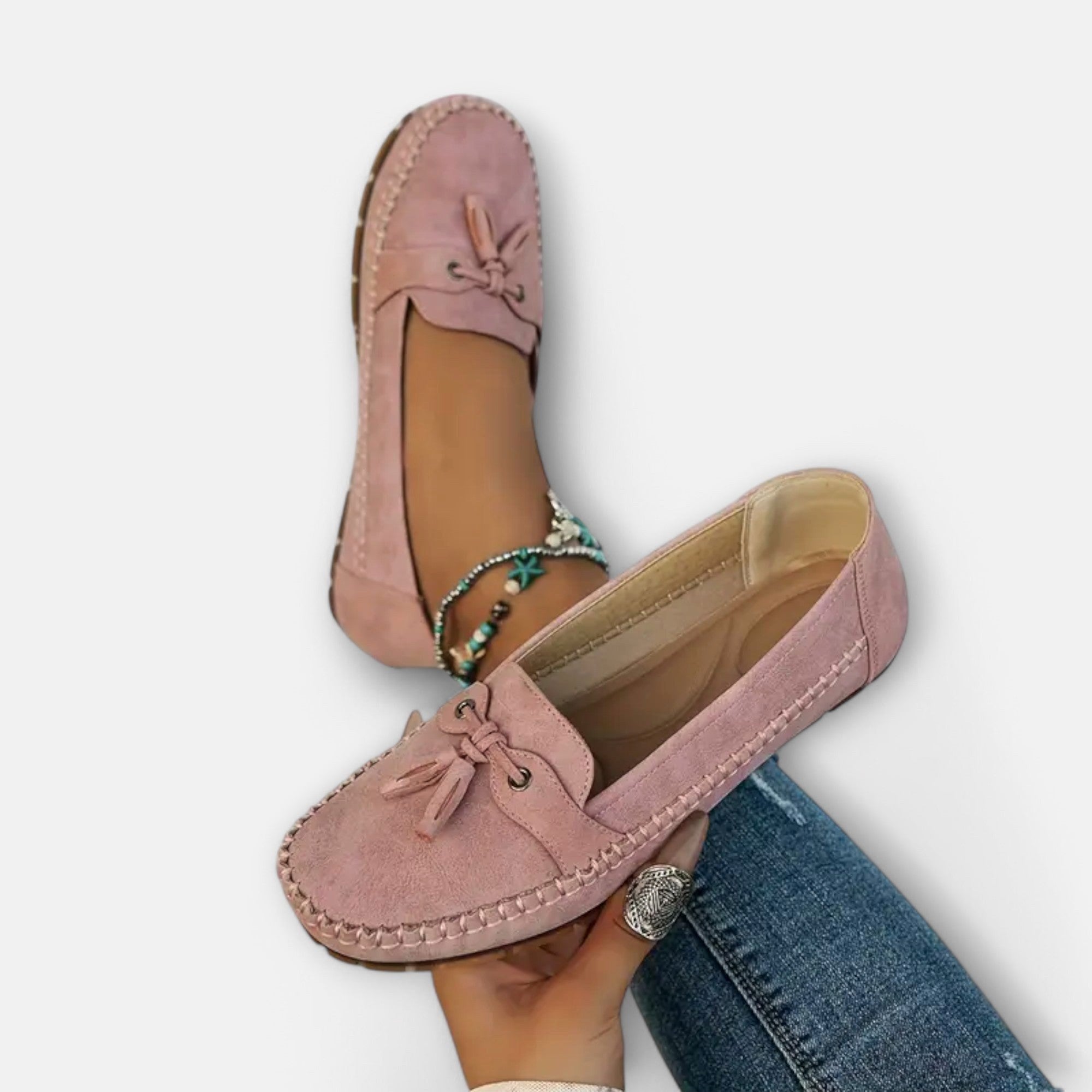 Avery | Women's Orthopedic Loafers - Pink