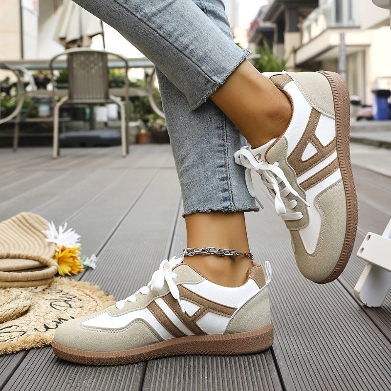 Beatrice | Women's Orthopaedic Slip-On Trainers, Cushioned Walking Shoes | The Dress Cellar