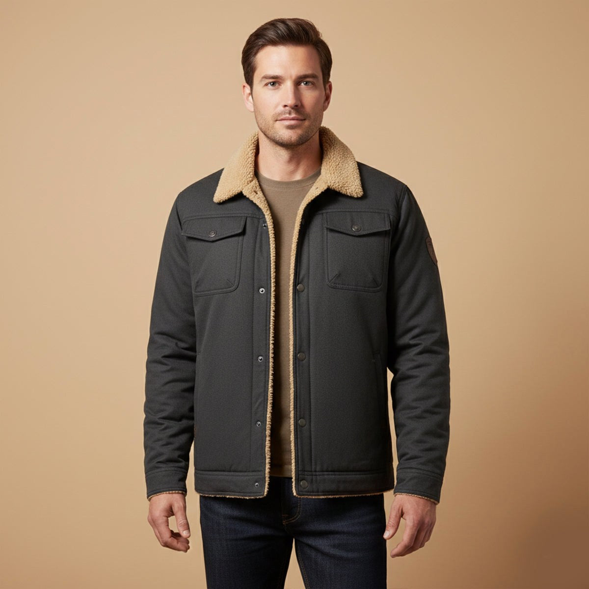 Beckett | Men's Fleece-Lined Winter Coat, Warm Outdoor Coat | The Dress Cellar