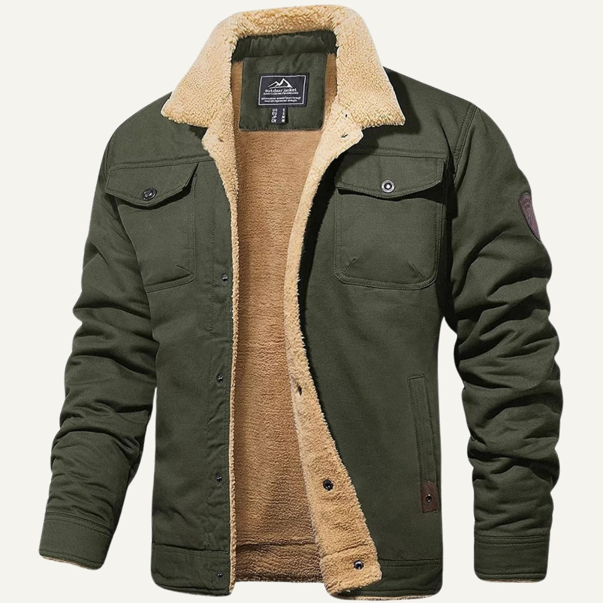 Beckett | Men's Fleece-Lined Winter Coat, Warm Outdoor Coat | The Dress Cellar