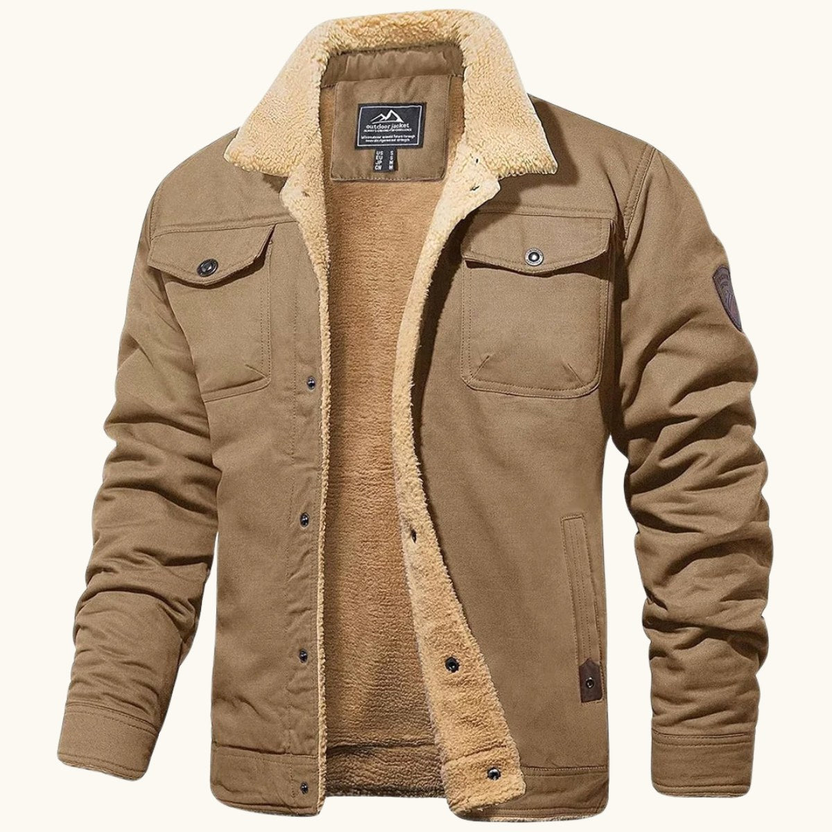 Beckett | Men's Fleece-Lined Winter Coat, Warm Outdoor Coat | The Dress Cellar