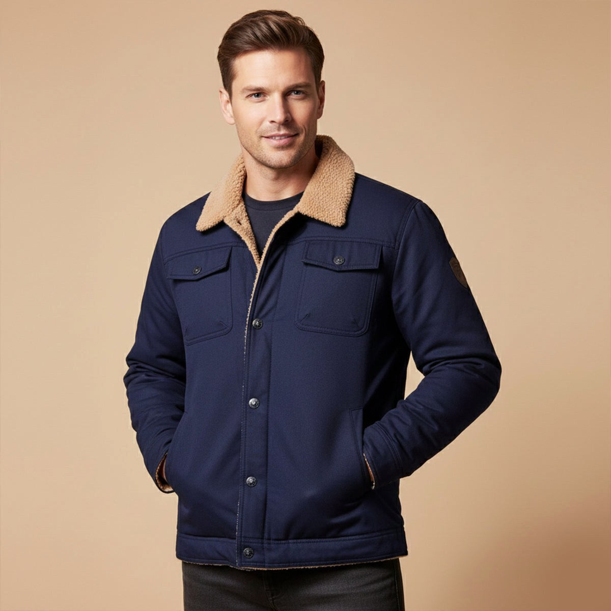 Beckett | Men's Fleece-Lined Winter Coat, Warm Outdoor Coat | The Dress Cellar