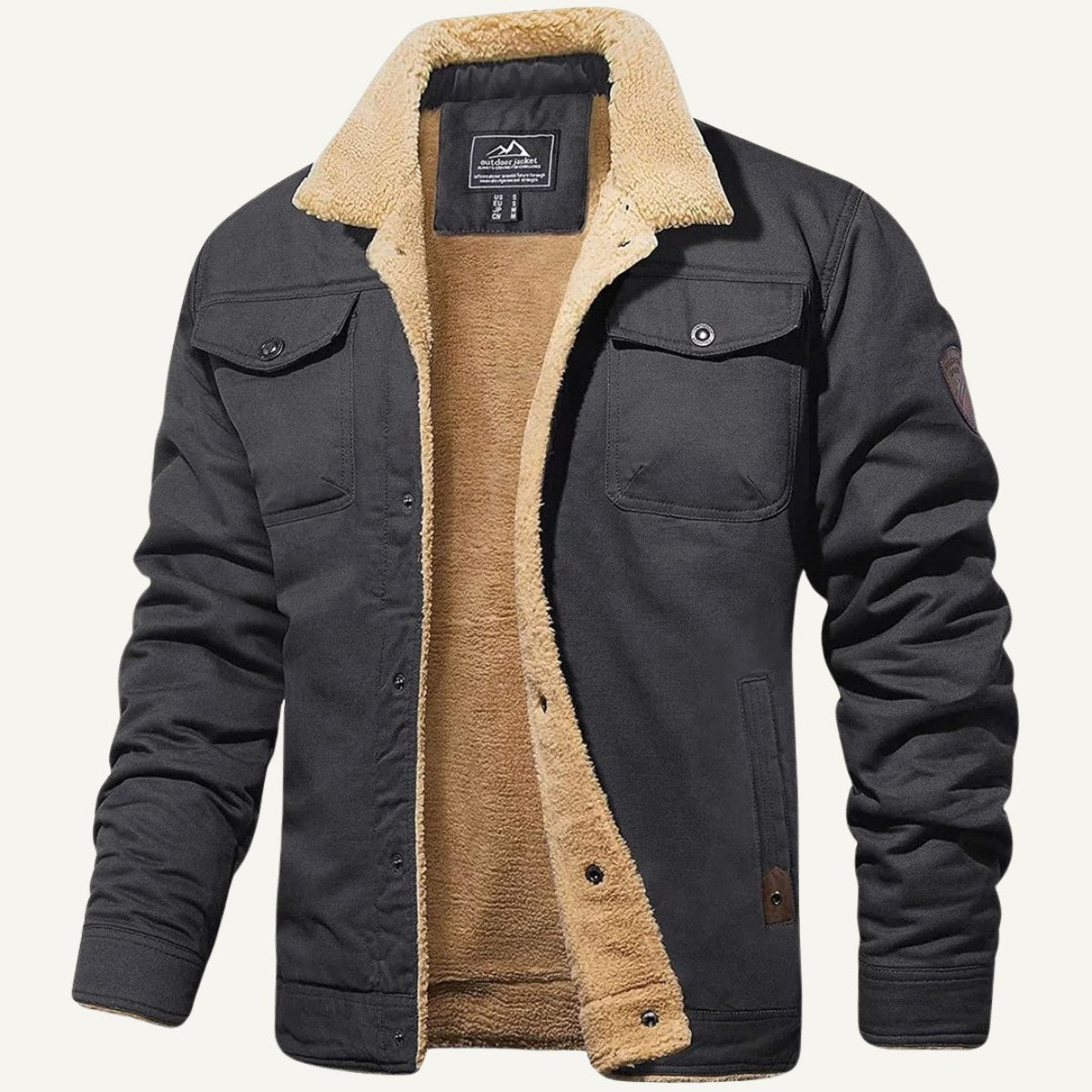Beckett | Men's Fleece-Lined Winter Coat, Warm Outdoor Coat | The Dress Cellar