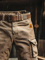 Benedict | Men's Vintage Cargo Shorts, Relaxed-Fit Utility Shorts | The Dress Cellar