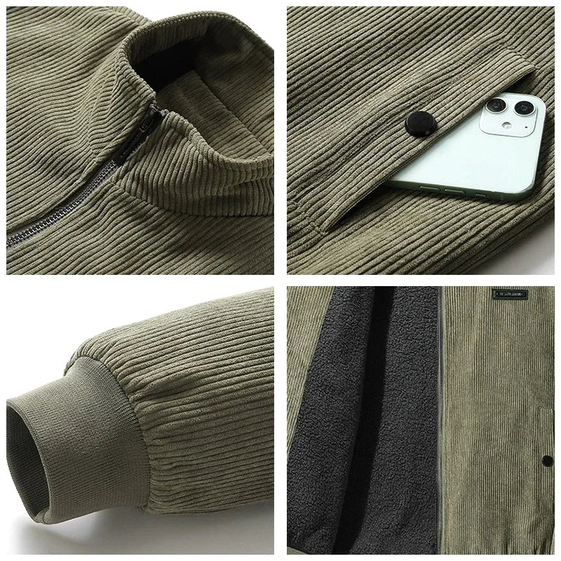 Blake | Men's Corduroy Jacket, Warm Comfort Jacket | The Dress Cellar