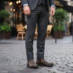 Blake | Men's Leather Chelsea Boots, Slip-On Ankle Boots | The Dress Cellar