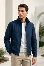 Raymond | Men's Lightweight Windproof Jacket, Everyday Transitional Coat | The Dress Cellar