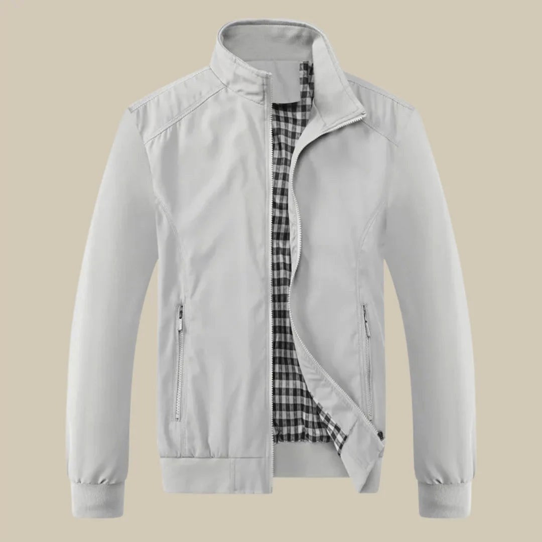 Raymond | Men's Lightweight Windproof Jacket, Everyday Transitional Coat | The Dress Cellar