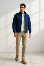 Raymond | Men's Lightweight Windproof Jacket, Everyday Transitional Coat | The Dress Cellar