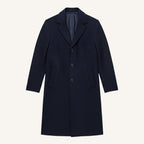 Brandon | Men's Classic Wool Overcoat, Tailored Autumn Coat | The Dress Cellar