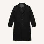 Brandon | Men's Classic Wool Overcoat, Tailored Autumn Coat | The Dress Cellar