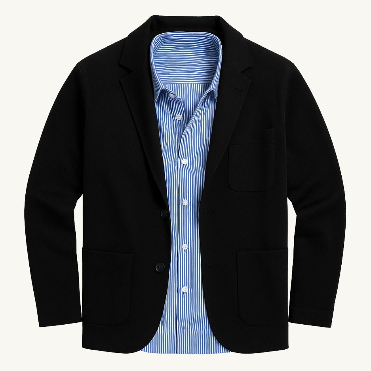 Brett | Men's Oxford Cotton Blazer, Smart Summer Jacket | The Dress Cellar